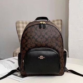 Coach  COURT BACKPACK IN SIGNATURE CANVAS