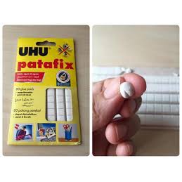 กาวดินน้ำมัน UHU Patafix  (80 แผ่น)