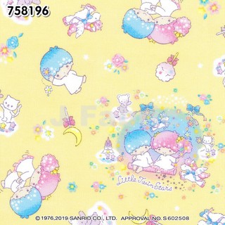 Jfabric ผ้าSanrio ผ้า Cotton100% ผ้าคอตตอนญี่ปุ่น ผ้าลิขสิทธิ์แท้ ผ้านำเข้า ผ้าพิมพ์ลาย ผ้าญี่ปุ่น Kitty คิตตี้