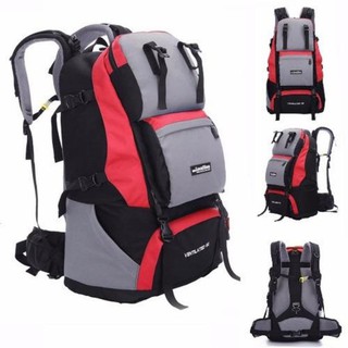Local Lion เป้สะพายหลัง backpack ขนาด 60L รุ่น061 ฟรี raincover