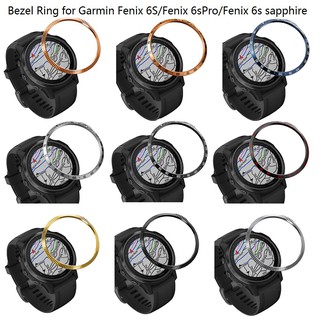 อุปกรณ์เสริมนาฬิกาข้อมือ แหวนครอบหน้าปัด Garmin Fenix 6S/Fenix 6S Pro/Fenix 6S sapphire