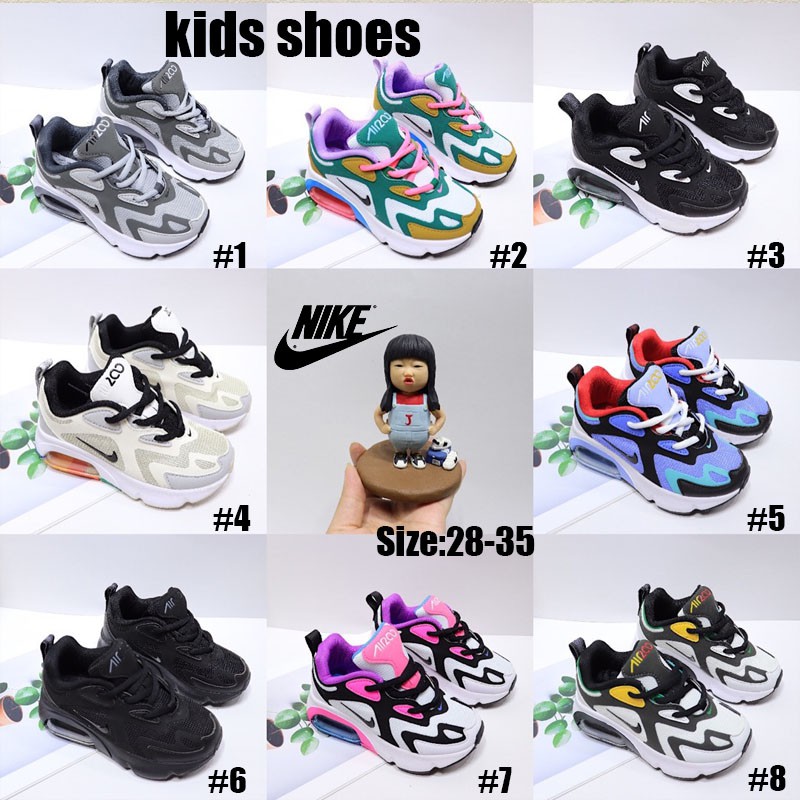 * Ready Stock * Nike Air Max 200 Baby Shoes Basketball Shoes Kids Shoes