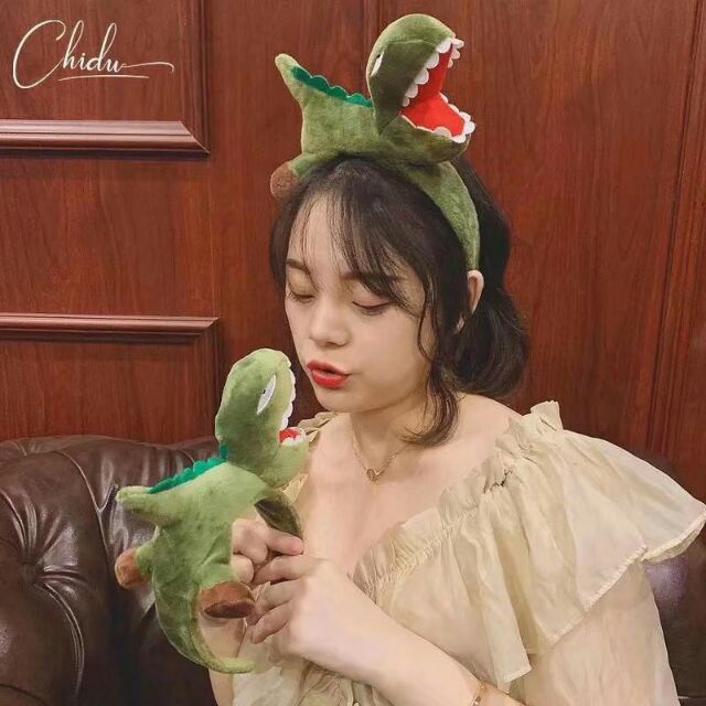 DM-ที่คาดผมไดโนเสาร์​ ใช้ได้ทั้งเด็กและผู้ใหญ่Dino