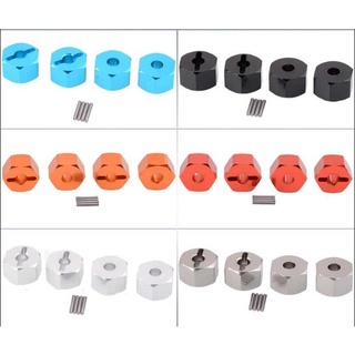 RC Aluminum Wheel Hex 14mm Mount W/Pin 4P For HPI Racing 1:10 Bullet 3.0 ST/MT