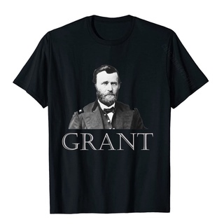 [S-5XL]เสื้อยืดลําลอง แขนสั้น พิมพ์ลาย PRESIDENT ULYSSES s GRANT CIVIL WAR GENERAL สไตล์คลาสสิก ไม่ซ้ําใคร สําหรับผู้ชาย