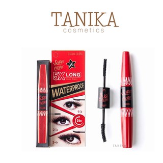 แท้/ถูก มาสคาร่ากันน้ำ 2 หัว HF893 Sivanna Super Model 5X Long Deep Black 2 Step Mascara