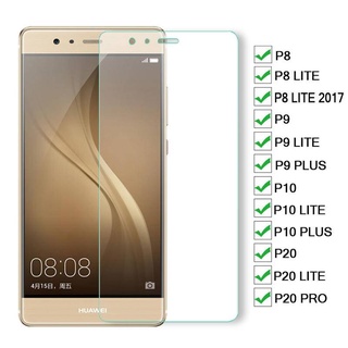 กระจกนิรภัยกันรอยหน้าจอ 3D สําหรับ Huawei P8 P9 P10 P20 Lite สําหรับ Huawei P20 Pro P9 P10 Plus