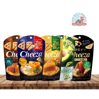 Glico Cheeza (ขนมบิสกิตอบกรอบรสชีส ยอดนิยม!!) ของแท้จากญี่ปุ่น 100%