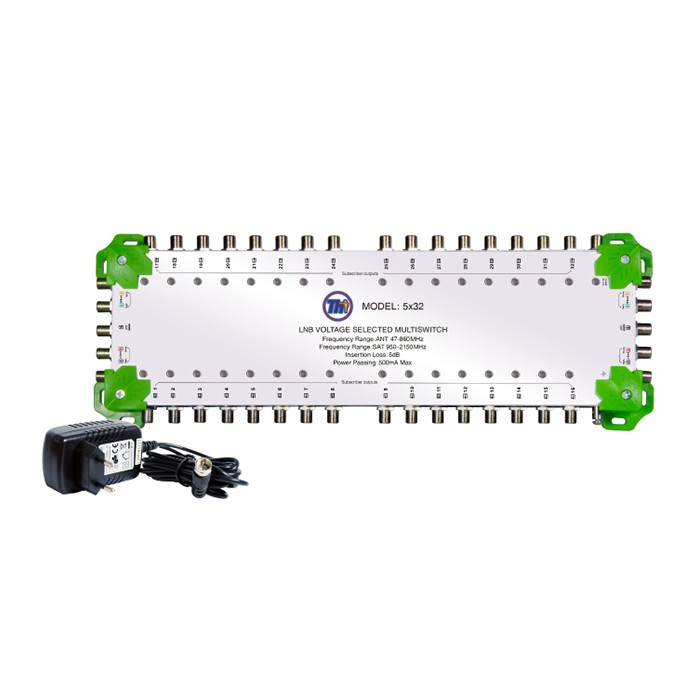 MULTI SWITCH 5x32 THAISAT พร้อม ADAPTER 20V - storetexshop - ThaiPick