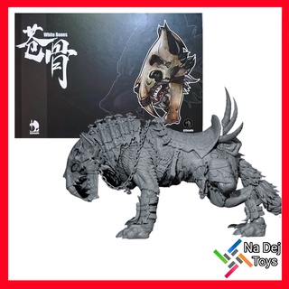 D20 Studio White Bones Wolf Grey ver. 1/12" figure ดี20 สตูดิโอ ไวท์ โบนส์ วูลฟ์ (เทา) ขนาด 1/12 ฟิกเกอร์