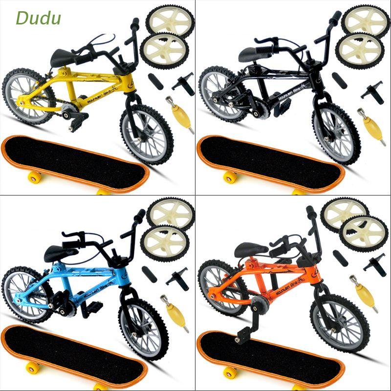 Mini Alloy Finger  Sport Bike Fingerboard DIY for Creative Game Skateboar