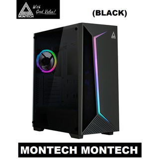 CASE (เคส) MONTECH POINEER (BLACK)