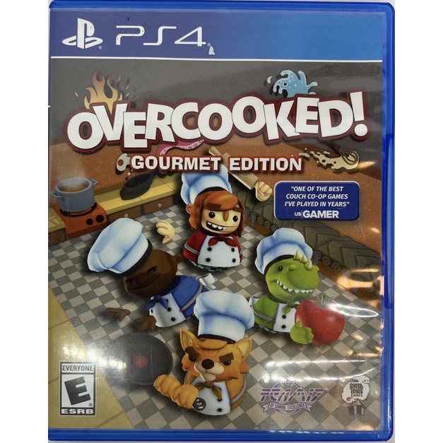 [Ps4][มือ2] เกม Overcooked gourmet edition games