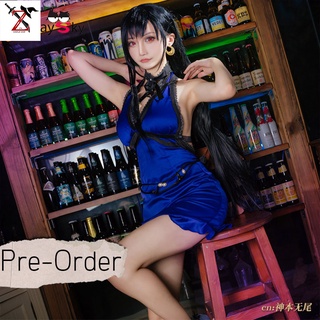 [Pre-Order] ชุด Cosplay Final Fantasy VII Remake - Tifa ชุดเดรส Dress