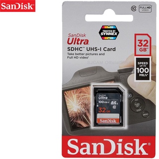 SANDISK ULTRA SD CARD UHS-I 100MB/s Class10 32GB (SDSDUNR-032G-GN3IN)