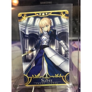 การ์ดแท้JP Fate Grand Order FGO Arcade  (การ์ดอาเคต) อาเธอเรีย