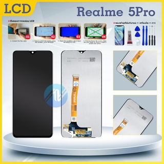 หน้าจอ oppo Realme 5 pro หน้าจอ LCD พร้อมทัชสกรีน oppo Realme5pro LCD Screen Display Touch Panel For Realme 5 pro