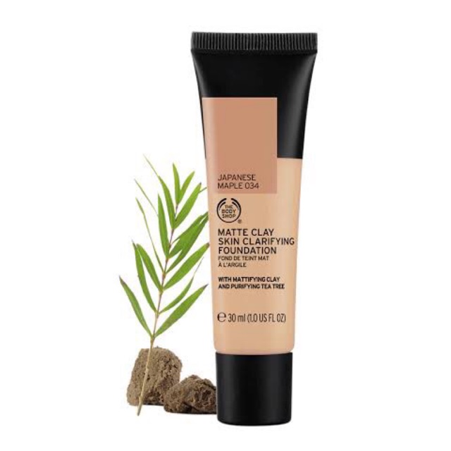 The body shop matte clay สี japanese maple 034 ผิว