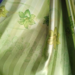 🏠ผ้าม่านหน้าต่างลายดอกไม้กว้าง100*140🚚ส่งเคอรี่เก็บเงิน​ปลายทาง​