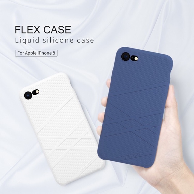 NILLKIN Flex Liquid Silicone Bumper Cover Phone  เคส  for Apple iPhone 7/8 มือสอง