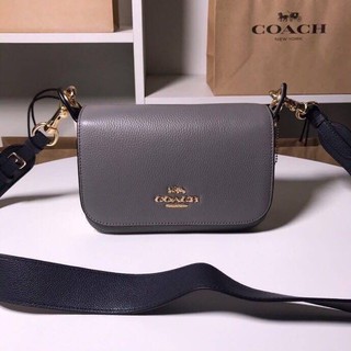 Coach COACH SMALL JES MESSENGER WITH SIGNATURE CANVAS STRAP