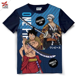 เสื้อวันพีซ Sub ลาย Luffy,Law