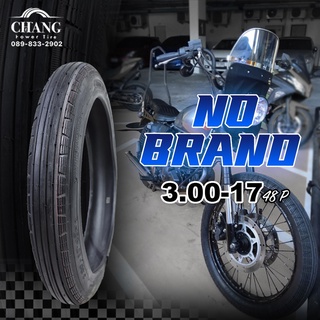 3.00-17 ยี่ห้อNO BRAND ยางใหม่เกรดB 011