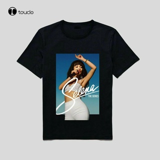 tshirtเสื้อยืดคอกลมฤดูร้อนเสื้อยืด พิมพ์ลายละครสตรีมมิ่ง Selena Quintanilla La Serie ของขวัญแฟนคลับSto4XL