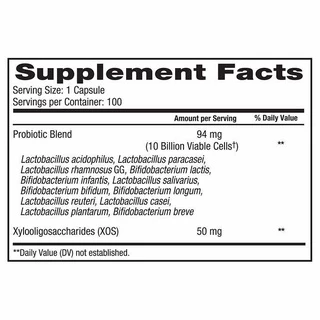 Trunature Advanced Digestive Probiotic 100 Capsules