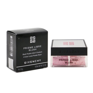 GIVENCHY Prisme Libre Blush 4-Color Loose Powder Blush #2 Taffetas Rose 4x1.5g.