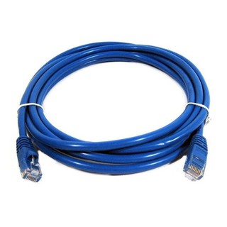 สายแลนสำเร็จรูปพร้อมใช้งาน ยาว 3 เมตร UTP Cable Cat5 3M(Blue)