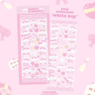 สติ๊กเกอร์ Hellofromkit New Collection "White Day"