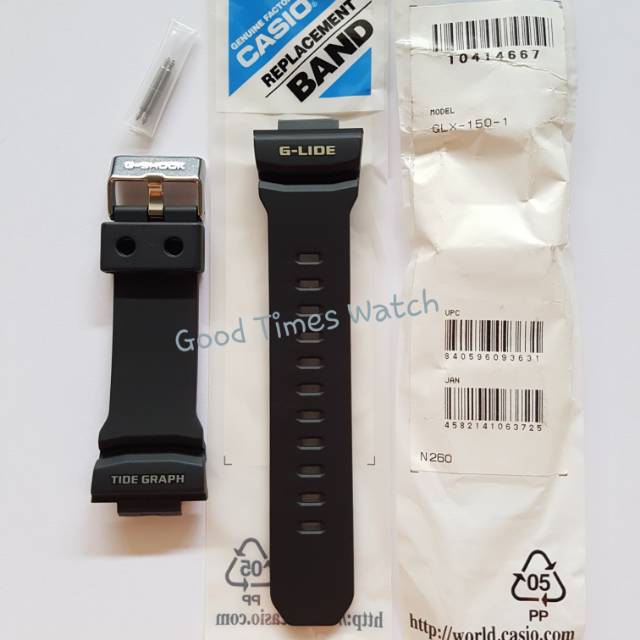 Casio G-SHOCK GLX-150-1 GLX 150 STRAP ของแท้