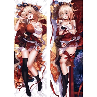 พร้อมส่ง ปลอกหมอน ลายอนิเมะ Dakimakura Game Genshin Impact Yoimiya 2 ด้าน ขนาด 150*50 ซม. (60*20 นิ้ว) สําหรับตกแต่งบ้าน เตียง