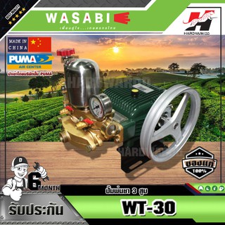 WASABI ปั๊มพ่นยา 3 สูบ WASABI รุ่น WT-30 (เฉพาะตัว) 1" (อัตโนมัติ)