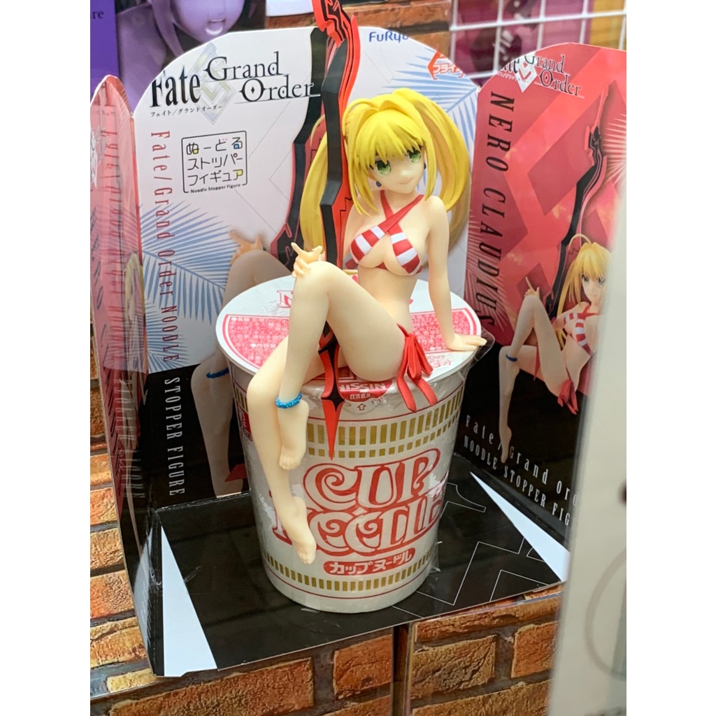 [แท้/มือ1] ฟิกเกอร์  Figure Fate Grand Noddle Stopper​ ที่ทับถ้วยมาม่า