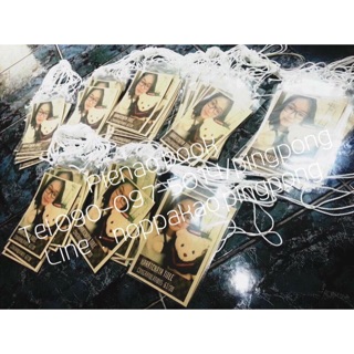 50 ชุด : ป้ายห้อยปัจฉิม ส่งภาพทำแบบได้จ้า
