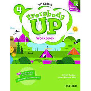 Se-ed (ซีเอ็ด) : หนังสือ Everybody Up 2nd ED 4  Workbook +Online Practice (P)