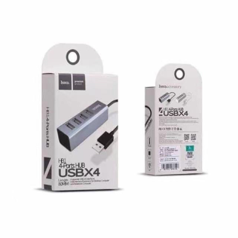 HOCO HB1 4-Port USB HUB เพิ่มช่องเสียบusb