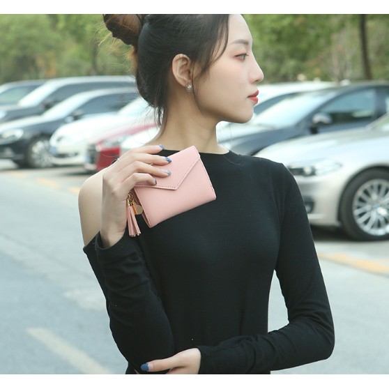 COM-2288  กระเป๋าสตางค์ใบสั้น น่ารัก