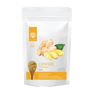 ผงขิง หวัด คลื่นไส้ ไอ ท้องอืด Ginger Powder ขิงผง ยี่ห้อ Feaga Life 180 กรัม