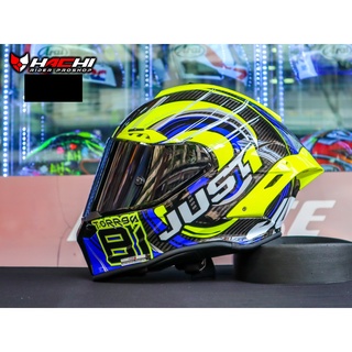 JUST1 J-GPR - Torres Replica Blue/yellow