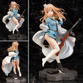 Figure ฟิกเกอร์ Model โมเดล Girls Frontline สาวน้อยปืนรบ กับเกมกระดาน Suomi ชูโอมิ KP-31