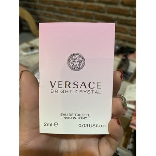 น้ำหอมเทสเตอร์ VERSACE BRIGHT CRYSTAL 2ml