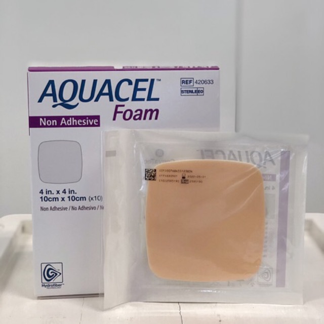 Aquacel Foam/Aquacel โฟม/อควาเซลโฟม/โฟมปิดแผล/ขนาด10x10cm