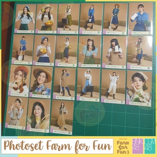 [ชุด2] ใบเศษ PHOTOSET Farm For Fun BNK48 รวม GEN1-3