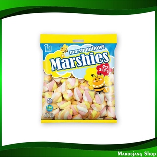 มาร์ชแมลโลว์เกลียว 150 กรัม มาร์ชี่ส์ Marshies Twist Marshmallows มาชแมลโลว์ มาร์ชแมลโล มาชแมลโล มาทแมลโล ขนม