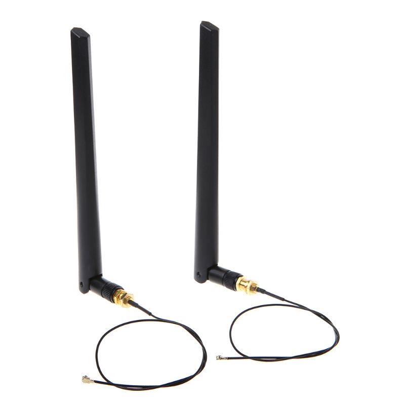 Feela Dual Band WiFi 2 4GHz 5GHz 6dBi RP-SMA เสาอากาศหญิง 30 ซม.U FL IPX IPEX to RP-SMA สายหญิงสําหรับ WiFi Router