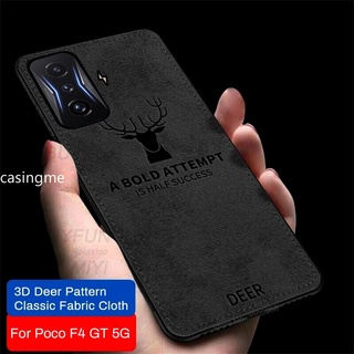 เคสโทรศัพท์มือถือ TPU นิ่ม ป้องกันกระแทก ลายกวางน่ารัก สําหรับ Xiaomi Poco F4 GT F 4 PocoF4 GT