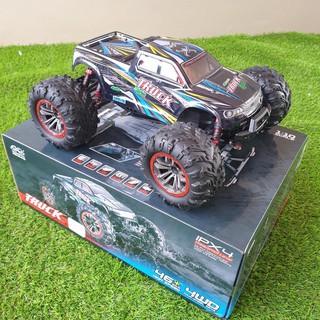 รถบิ๊กฟุต บังคับวิทยุ XinLeHong Toys 9125 1:10 Brushed 4WD Off-road RC Car - RED WITH BLACK